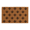 Tapis décoratif en fibre de coco avec motif printanier HomeStyles, 18 po x 30 po