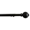 Tringle à rideaux extensible en métal HomeStyles, 66 po à 120 po