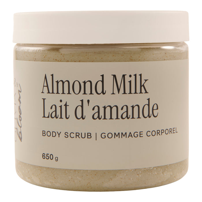 Olivia & Bloom Almond Milk Body Scrub, 650 g