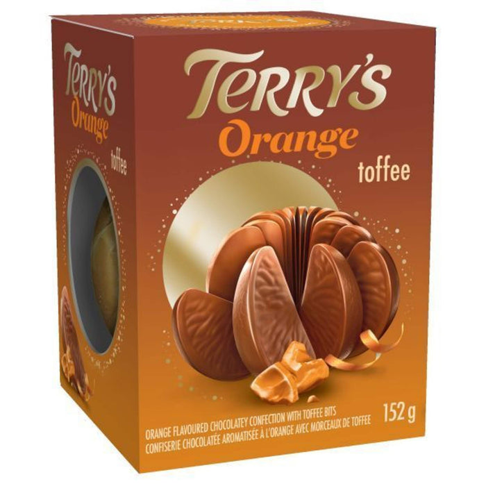 Terry's Orange Chocolatée l'Orange avec Morceaux de Toffee, 145 g