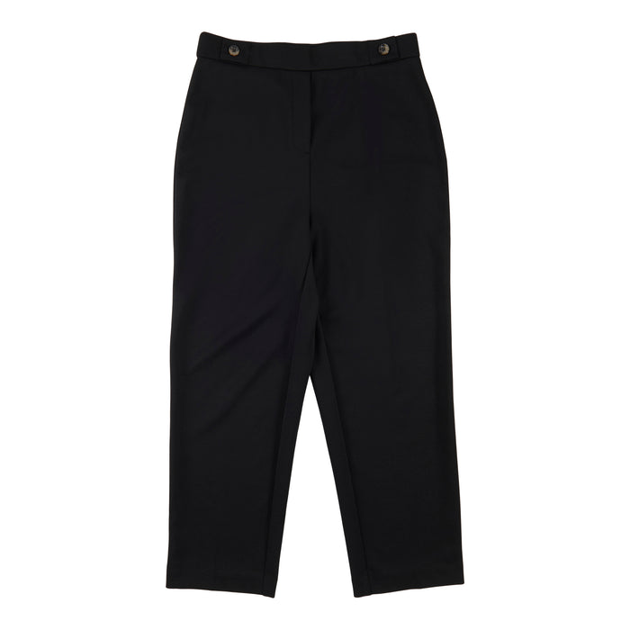 Pantalon à enfiler avec détail boutonné Classic Editions pour femmes