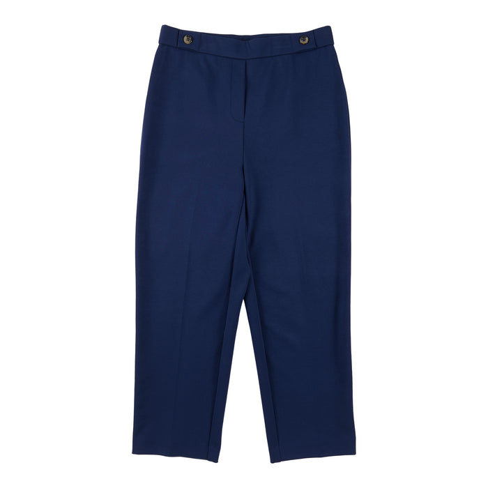 Classic Editions Women's Button Detail Pull-On Pants