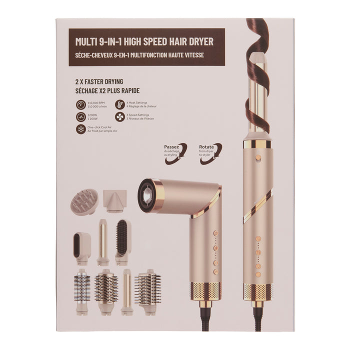 9-in-1 High Speed Hair Dryer