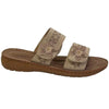 Classic Editions Women's Velcro Floral Sandals