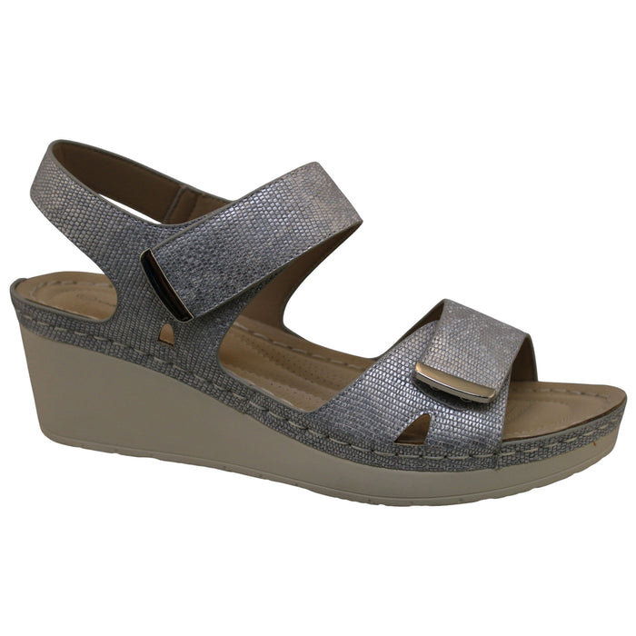 Classic Editions Women's Comfort Wedge Sandals