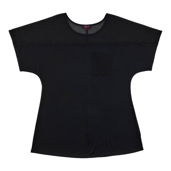 ACX Active Women's Short Sleeve Mesh Cover-Up