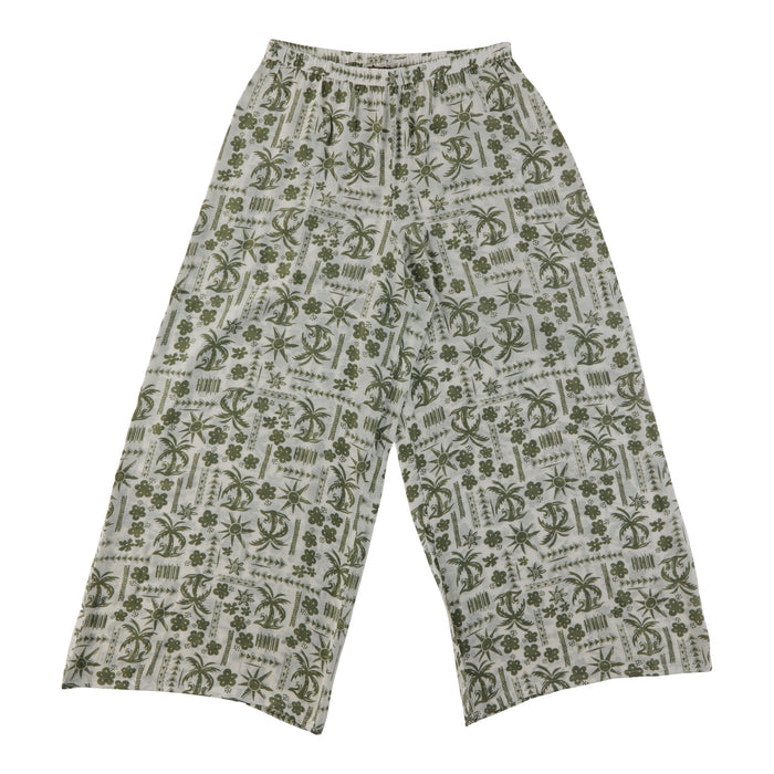Pantalon Palazzo en maille imprimé ACX Active pour femmes