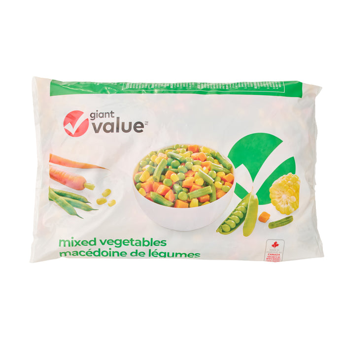 Giant Value Frozen Mix Vegetables, 750 g