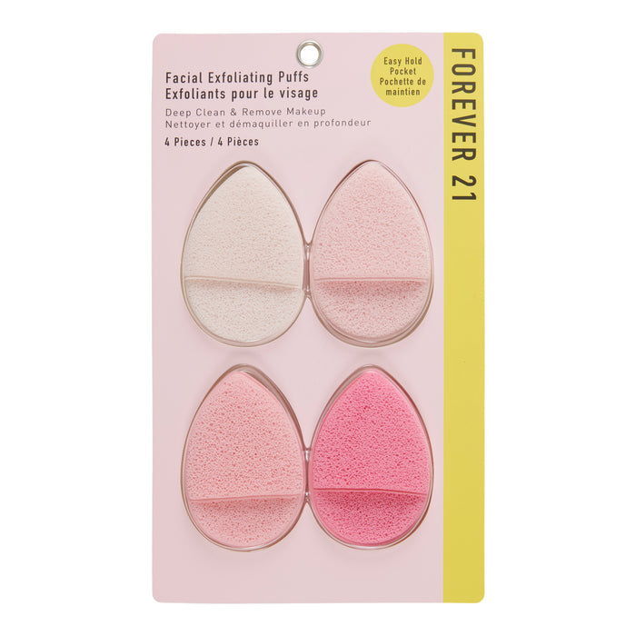 Éponges nettoyantes pour le visage, emb. de 4