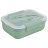 HomeStyles Rectangle Bento Box, Teal, 7.8-in x 6-in x 2.5-in.