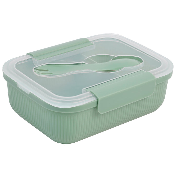 HomeStyles Rectangle Bento Box, Teal, 7.8-in x 6-in x 2.5-in.