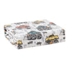 HomeStyles Printed Microfiber Sheet Set, Double, 4 Piece