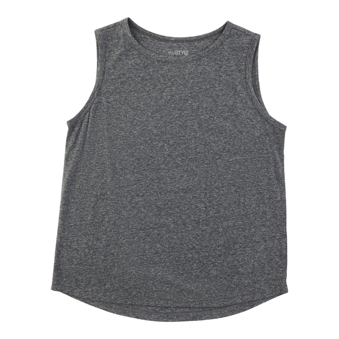 mySTYLE Women's Crew Neck Muscle Tank Top
