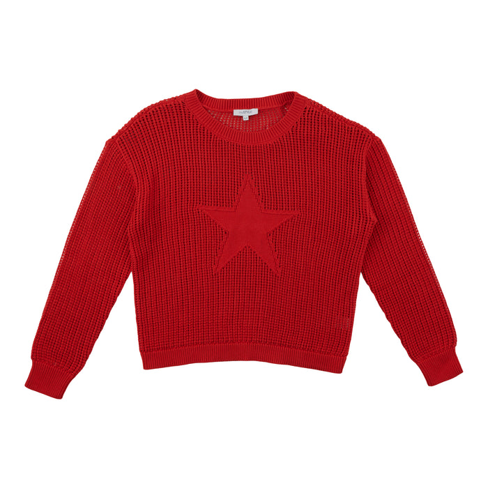 Chandail en tricot ajouré mySTYLE pour femmes