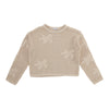 mySTYLE Women's Flower Knit Sweater