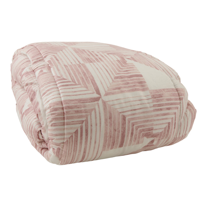 Printed Polyester Comforter, Twin