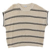 mySTYLE Women's Plus Short Sleeve Knit Sweater