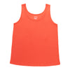 mySTYLE Women's Plus Scooped Ribbed Tank Top