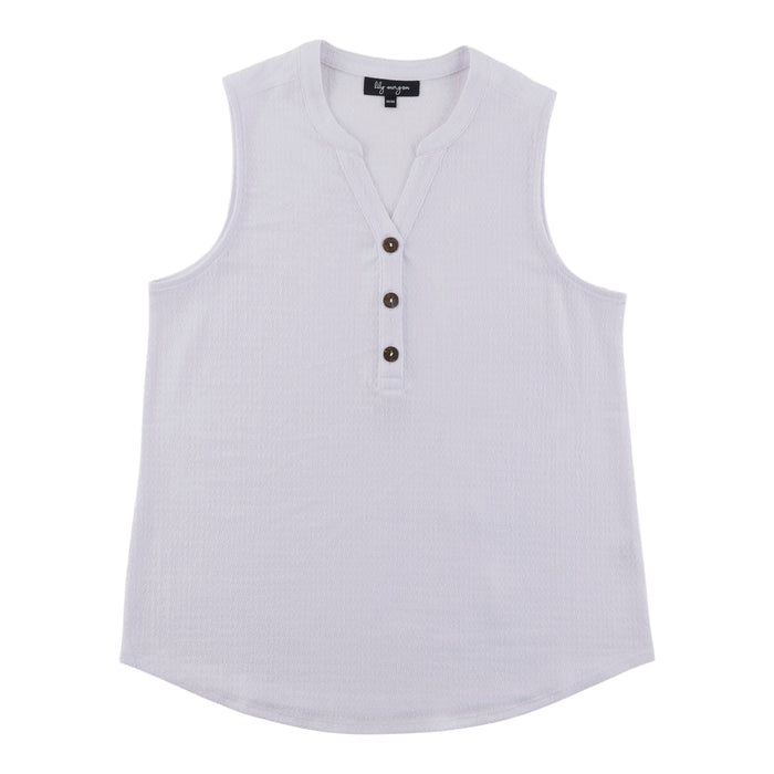 lily morgan Women's Solid Camisole with Front Buttons