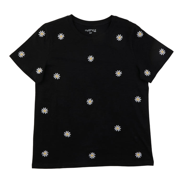 mySTYLE Women's Embroidered Tee