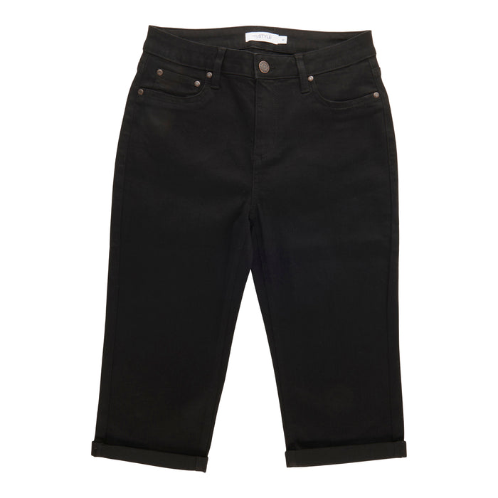 mySTYLE Women's Seasonal Skimmer Denim Capris