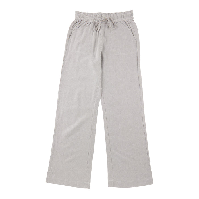 mySTYLE Women's Striped Wide-Leg Pants