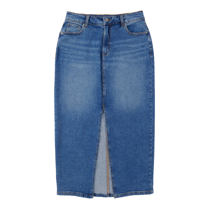 mySTYLE Women's Denim Midi Skirt
