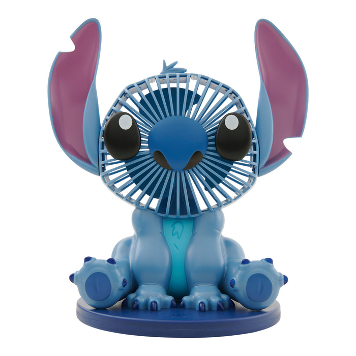 Ventilateur de table Stitch de Disney, 9,5 po