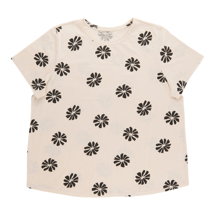 T-shirt à pan arrondi mySTYLE pour femmes
