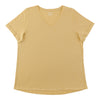T-shirt à col rond et à manches roulées mySTYLE taille plus pour femmes