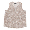 lily morgan Women's Plus Printed Pintuck Camisole
