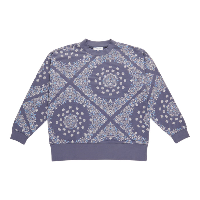 Haut à motif bandana en jersey bouclette mySTYLE pour femmes
