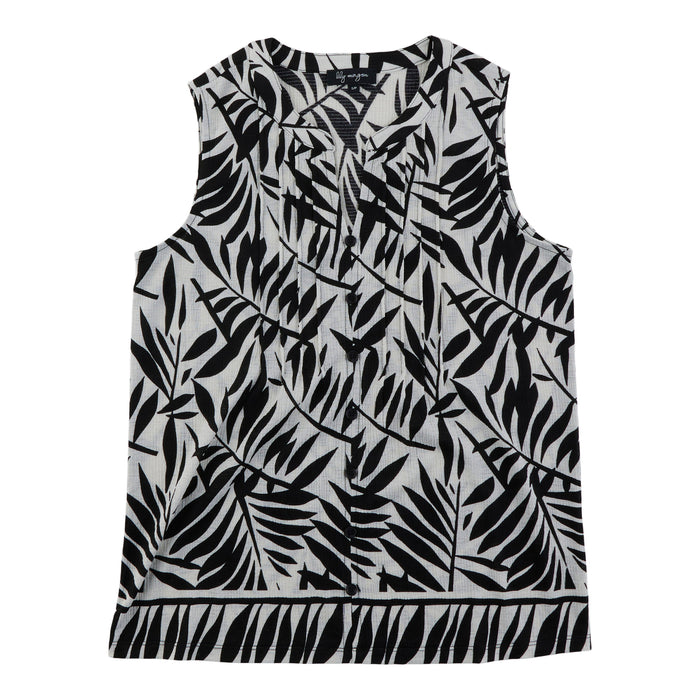 Camisole nervurée à imprimé lily morgan pour femmes