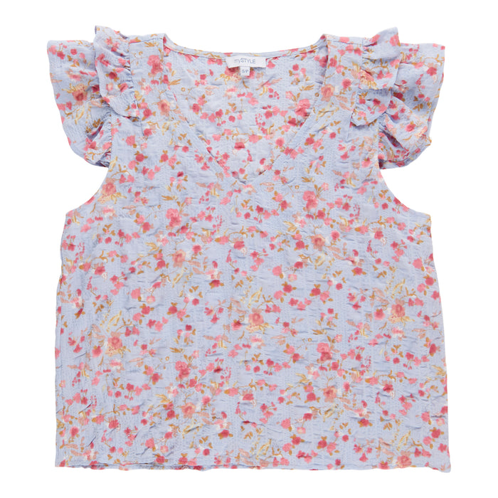 Blouse à motif floral mySTYLE pour femmes