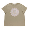 T-shirt à la garçonne à col rond mySTYLE taille plus pour femmes