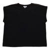 mySTYLE Women's Plus V-Neck Crochet Tee