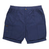 mySTYLE Women's Plus Poplin Bermuda Shorts