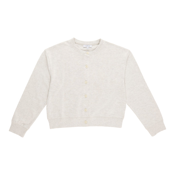 mySTYLE Women's French Terry Cardigan