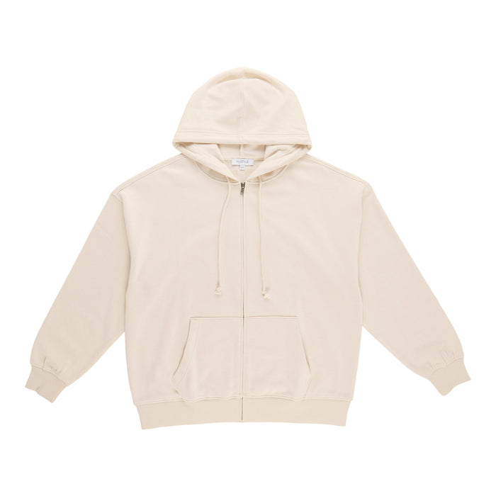 mySTYLE Women's Boyfriend Zippered Hoodie