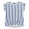 lily morgan Women's Top with Foldover Detail