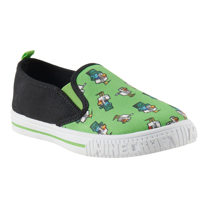Espadrilles à enfiler Minecraft sous licence pour garçons