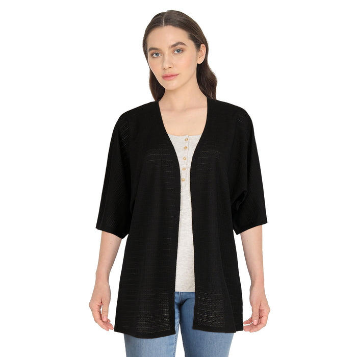 lily morgan Women's Solid Cardigan