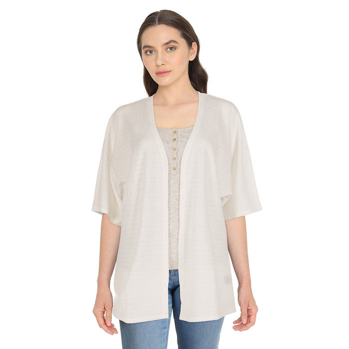 Cardigan de couleur unie lily morgan pour femmes