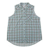 mySTYLE Women's Plus Printed Sleeveless Shirt