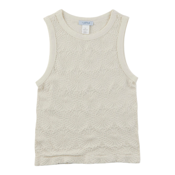 mySTYLE Women's Seamless Cropped Tank Top
