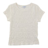 mySTYLE Women's Short Sleeve Textured Top