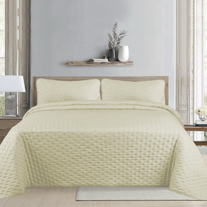 Vintage Wash Quilt Set, Queen, 3 Piece