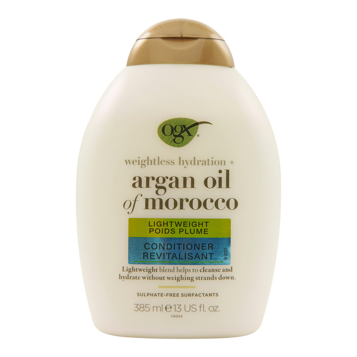 Revitalisant léger à l’huile d’argan du Maroc OGX, 385 ml
