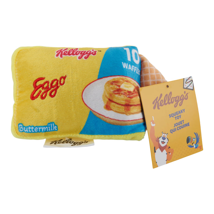 Eggo Squeaky Dog Toy