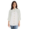 lily morgan Women's Silky Linen Blouse